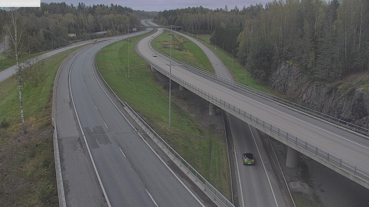 Kelikamerat Kuva Tie 1 Lohja, Hevoskallio, Lohja, Uusimaa