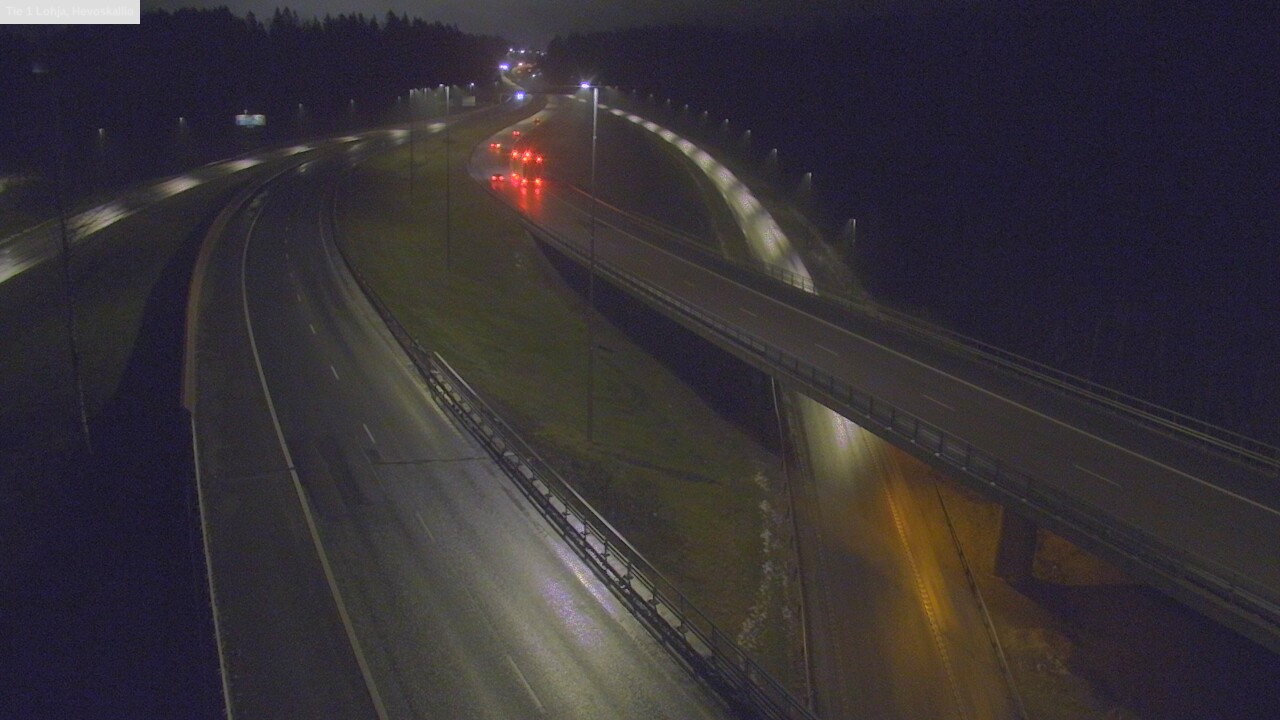 Weather Camera Image Road 1 Lohja, Hevoskallio, Lohja, Uusimaa