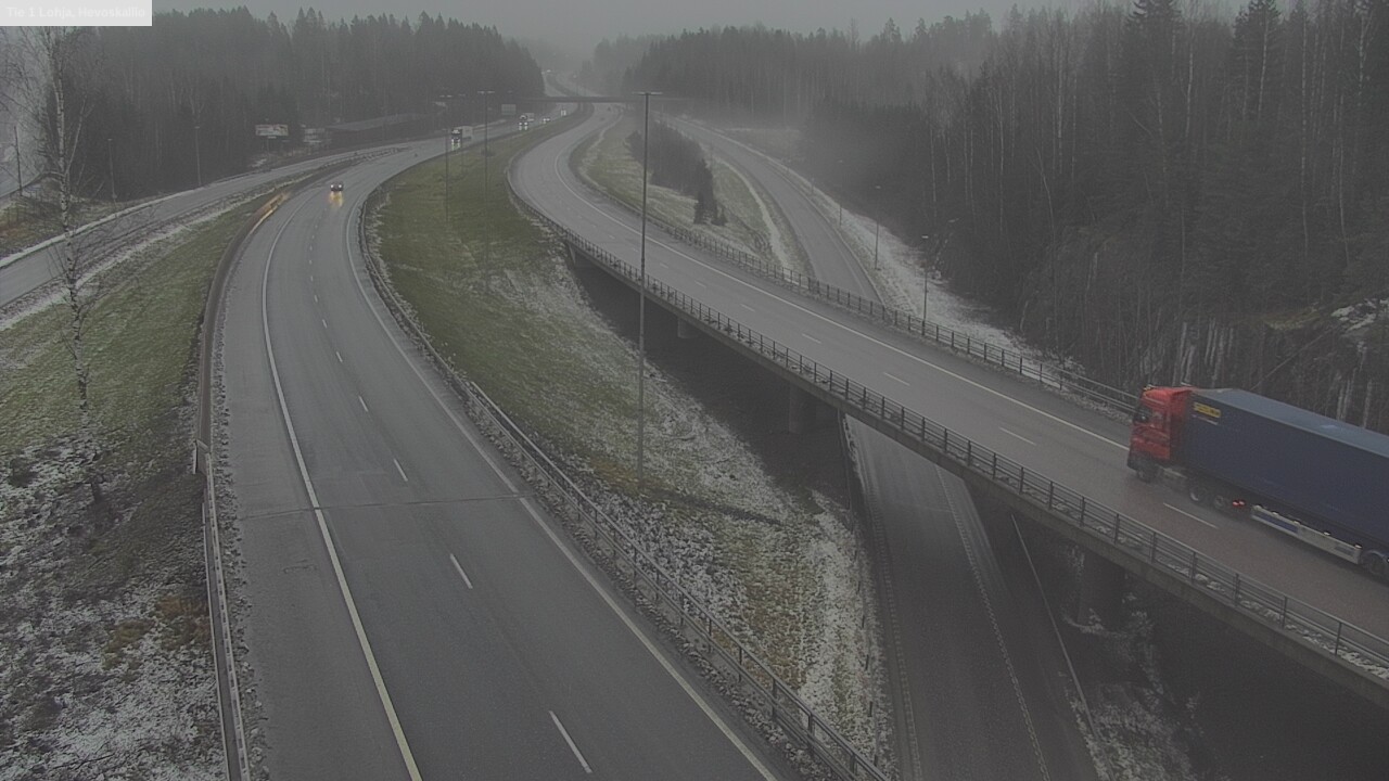 Weather Camera Image Road 1 Lohja, Hevoskallio, Lohja, Uusimaa