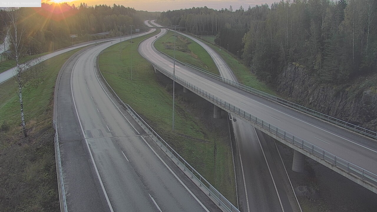 Kelikamerat Kuva Tie 1 Lohja, Hevoskallio, Lohja, Uusimaa