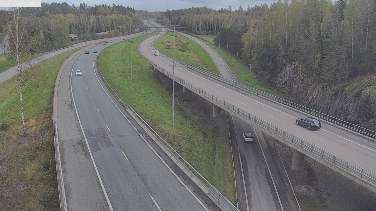 Kelikamerat Kuva Tie 1 Lohja, Hevoskallio, Lohja, Uusimaa