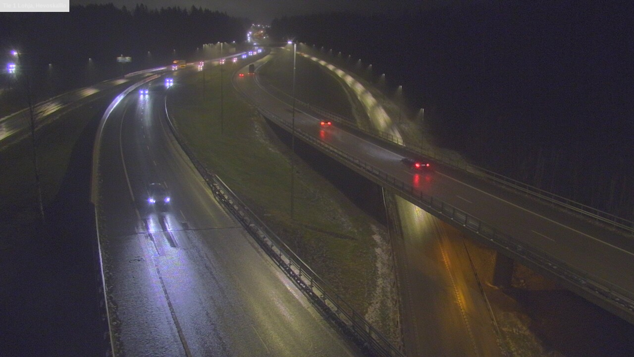 Weather Camera Image Road 1 Lohja, Hevoskallio, Lohja, Uusimaa