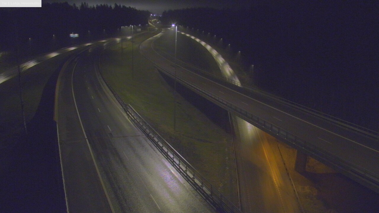 Weather Camera Image Road 1 Lohja, Hevoskallio, Lohja, Uusimaa