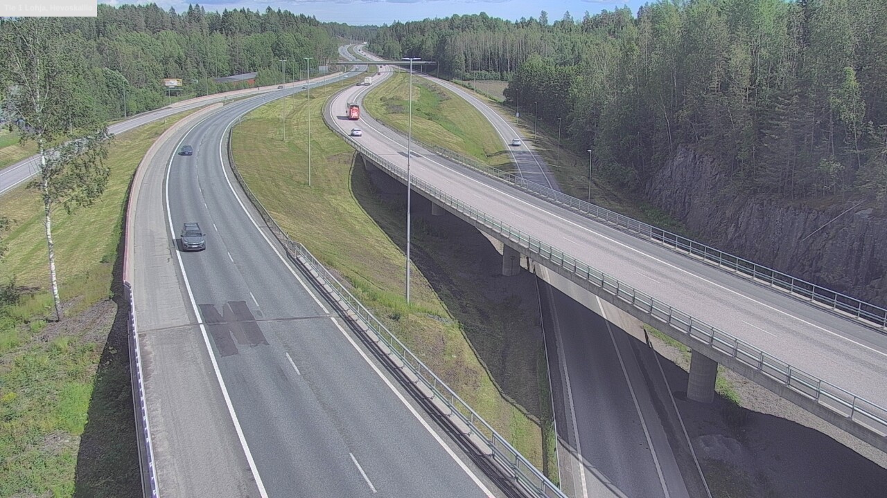 Kelikamerat Kuva Tie 1 Lohja, Hevoskallio, Lohja, Uusimaa