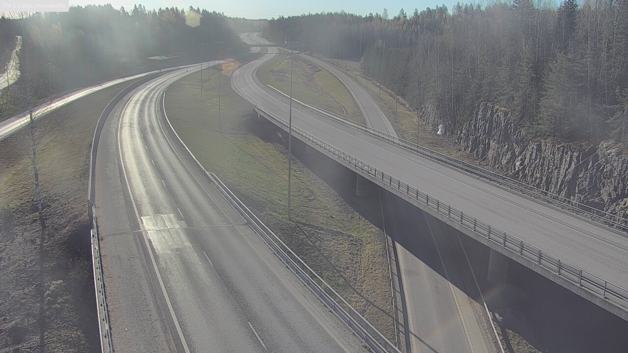 Kelikamerat Kuva Tie 1 Lohja, Hevoskallio, Lohja, Uusimaa