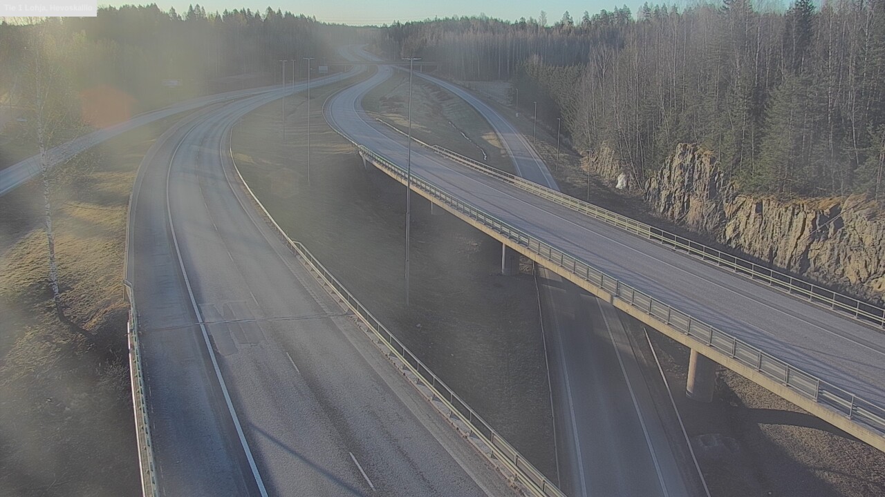 Kelikamerat Kuva Tie 1 Lohja, Hevoskallio, Lohja, Uusimaa