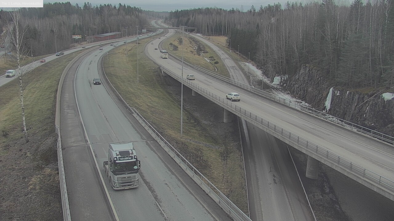 Kelikamerat Kuva Tie 1 Lohja, Hevoskallio, Lohja, Uusimaa