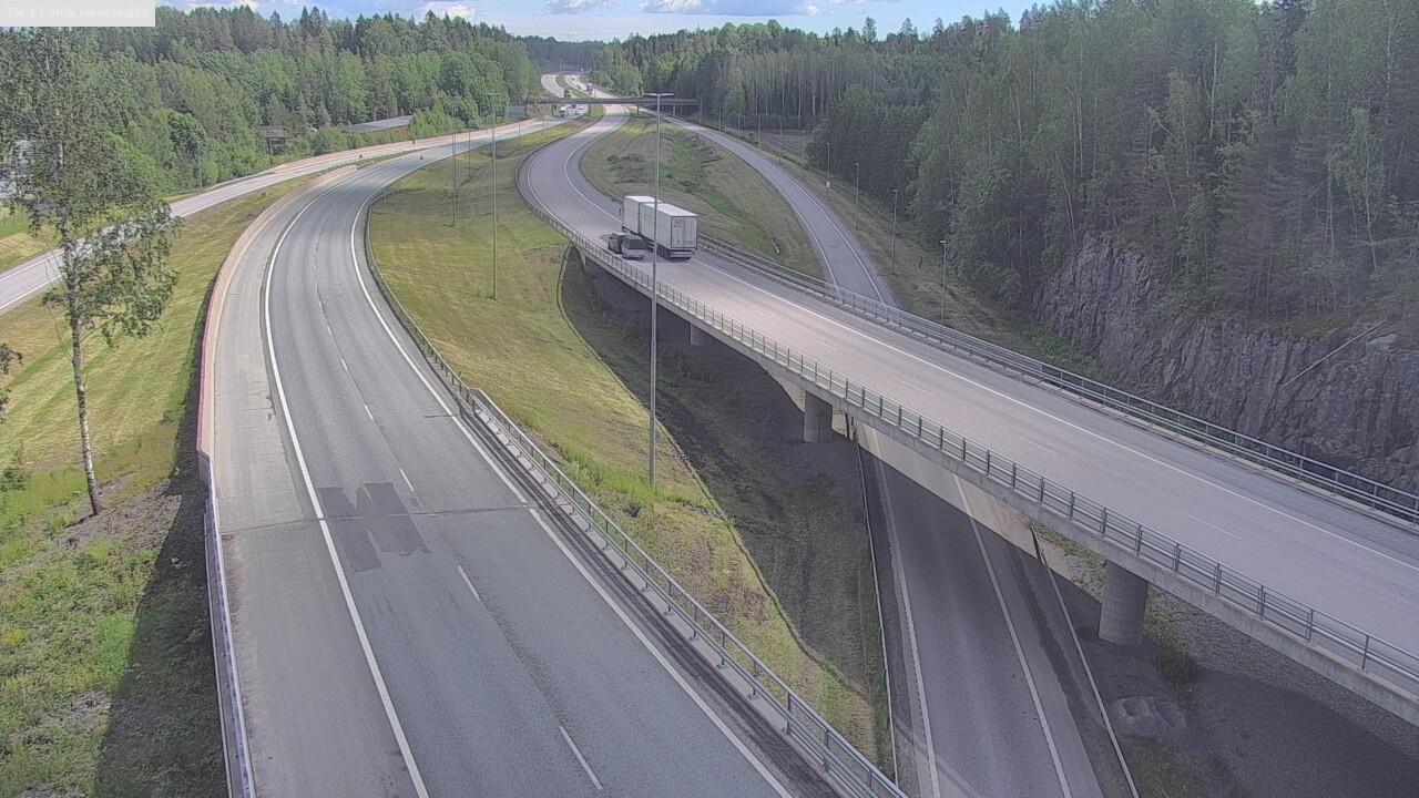 Kelikamerat Kuva Tie 1 Lohja, Hevoskallio, Lohja, Uusimaa