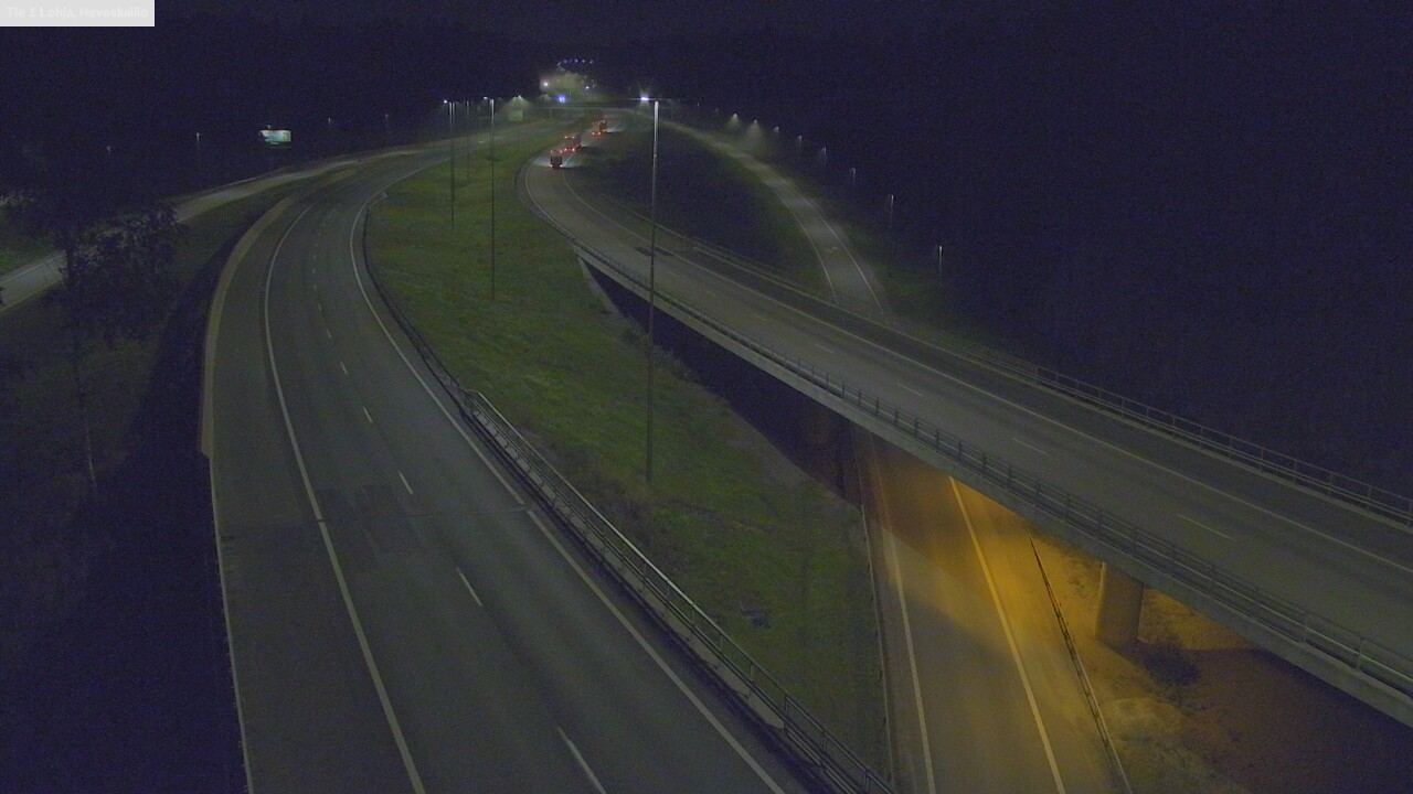 Weather Camera Image Road 1 Lohja, Hevoskallio, Lohja, Uusimaa