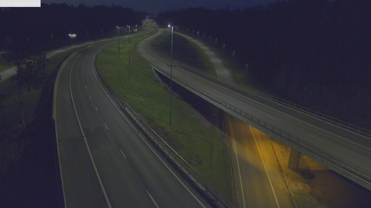 Weather Camera Image Road 1 Lohja, Hevoskallio, Lohja, Uusimaa