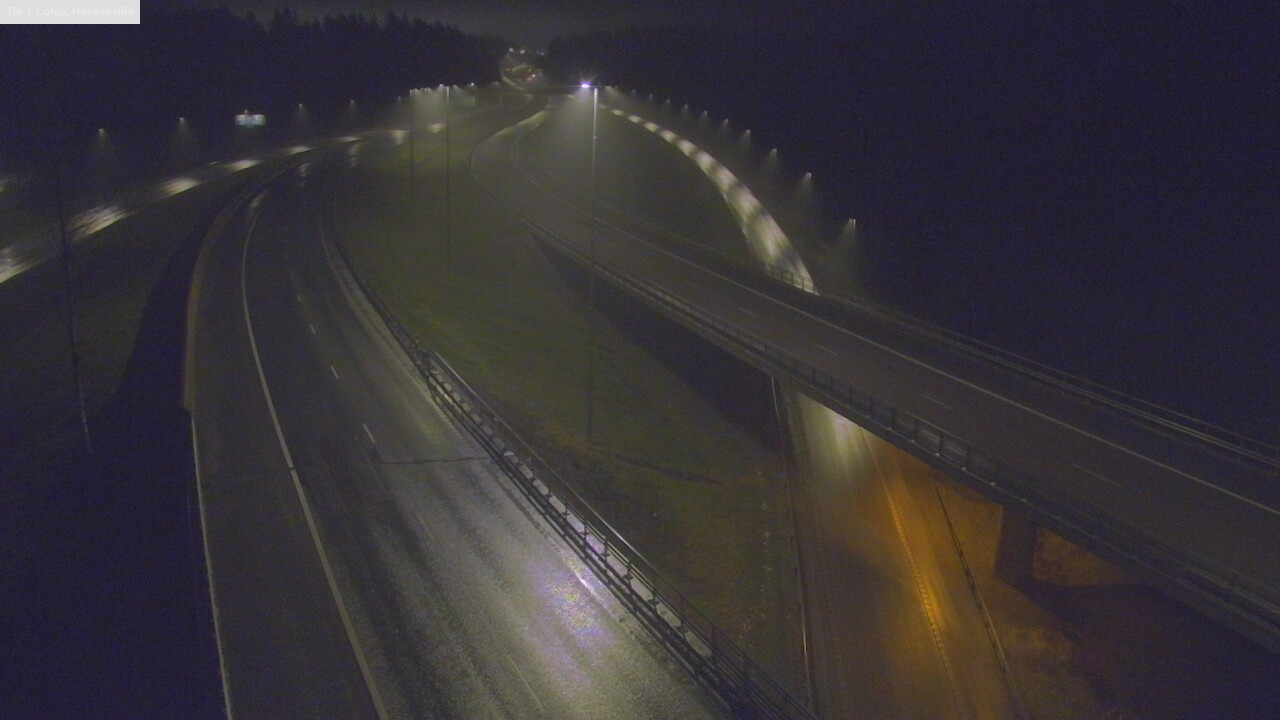 Weather Camera Image Road 1 Lohja, Hevoskallio, Lohja, Uusimaa