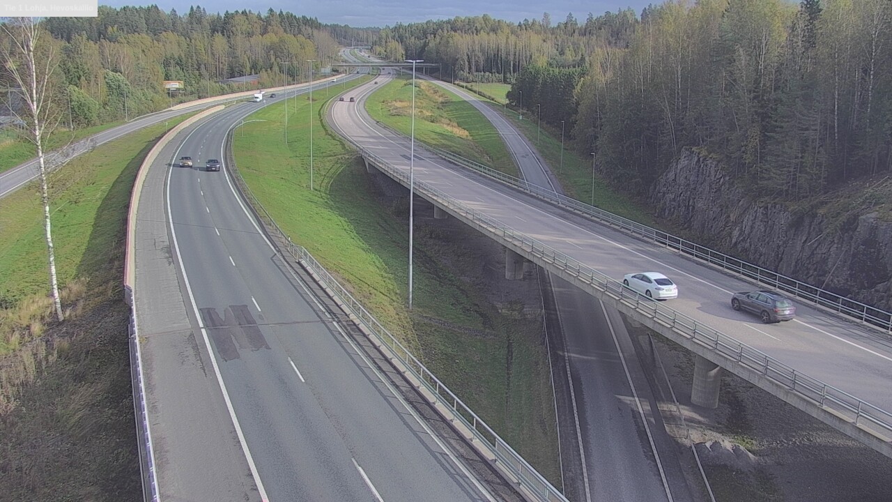 Kelikamerat Kuva Tie 1 Lohja, Hevoskallio, Lohja, Uusimaa