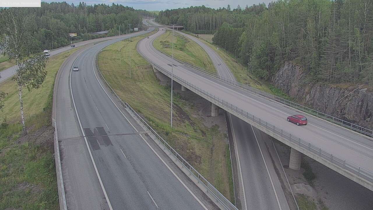 Kelikamerat Kuva Tie 1 Lohja, Hevoskallio, Lohja, Uusimaa