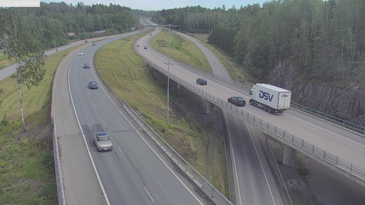 Kelikamerat Kuva Tie 1 Lohja, Hevoskallio, Lohja, Uusimaa