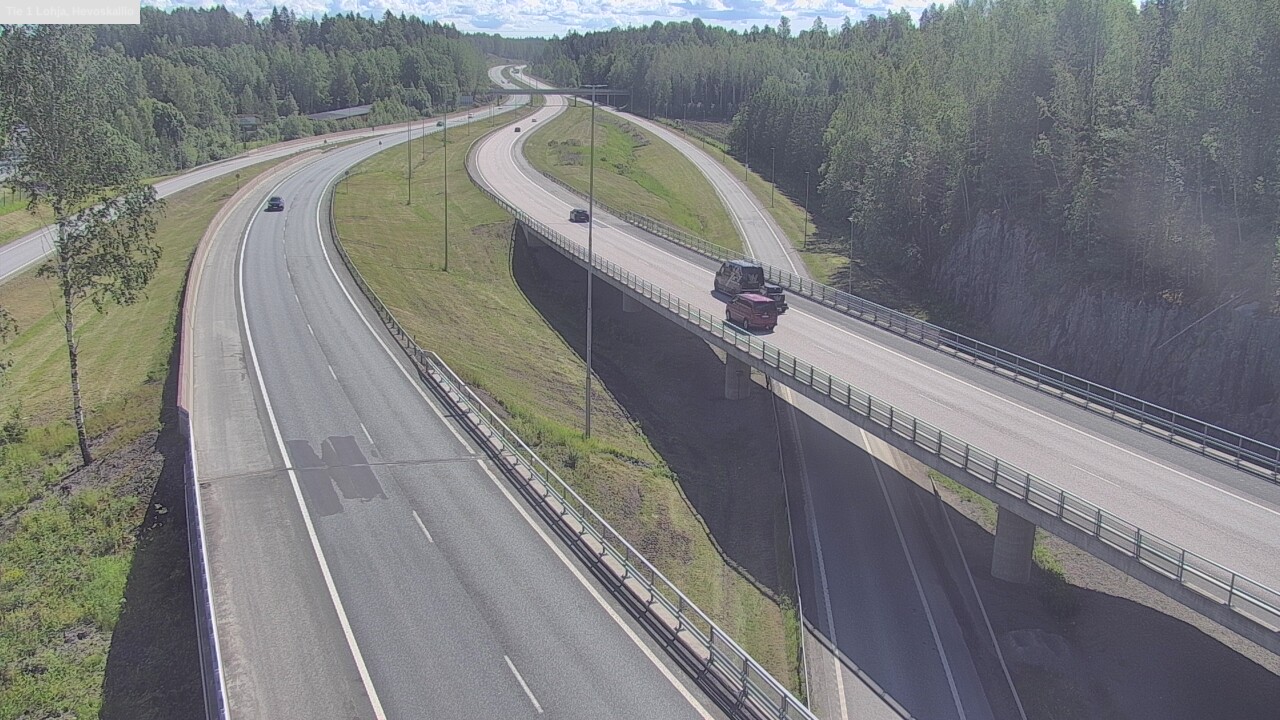 Kelikamerat Kuva Tie 1 Lohja, Hevoskallio, Lohja, Uusimaa