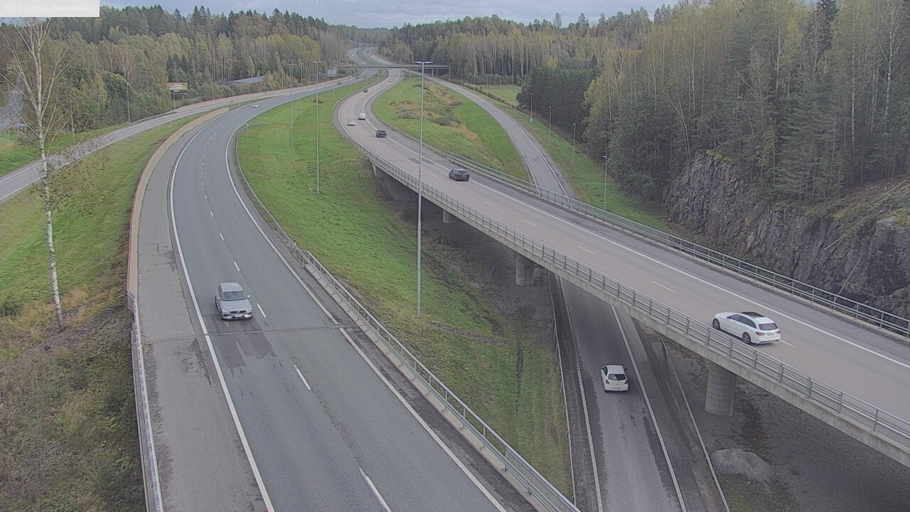 Kelikamerat Kuva Tie 1 Lohja, Hevoskallio, Lohja, Uusimaa