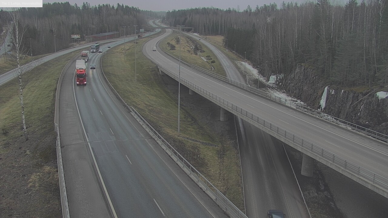 Kelikamerat Kuva Tie 1 Lohja, Hevoskallio, Lohja, Uusimaa