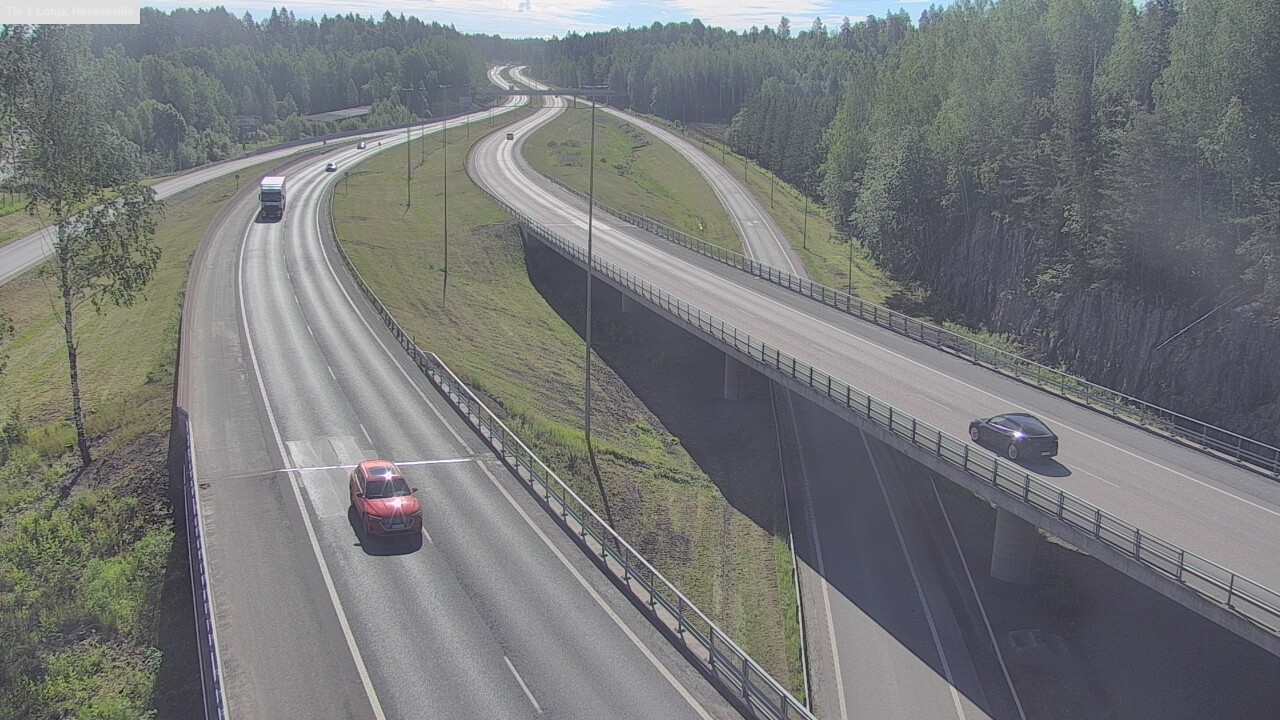 Kelikamerat Kuva Tie 1 Lohja, Hevoskallio, Lohja, Uusimaa
