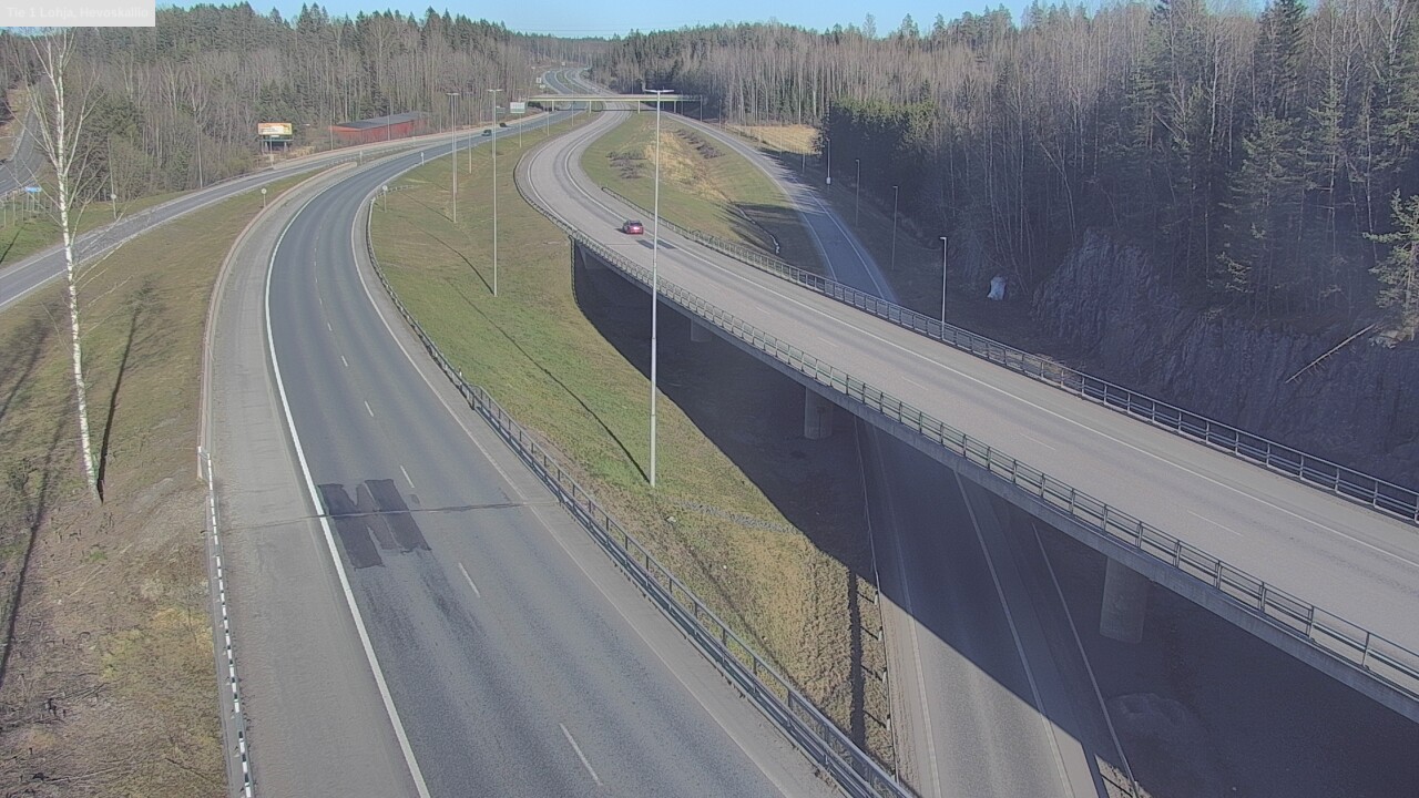Kelikamerat Kuva Tie 1 Lohja, Hevoskallio, Lohja, Uusimaa