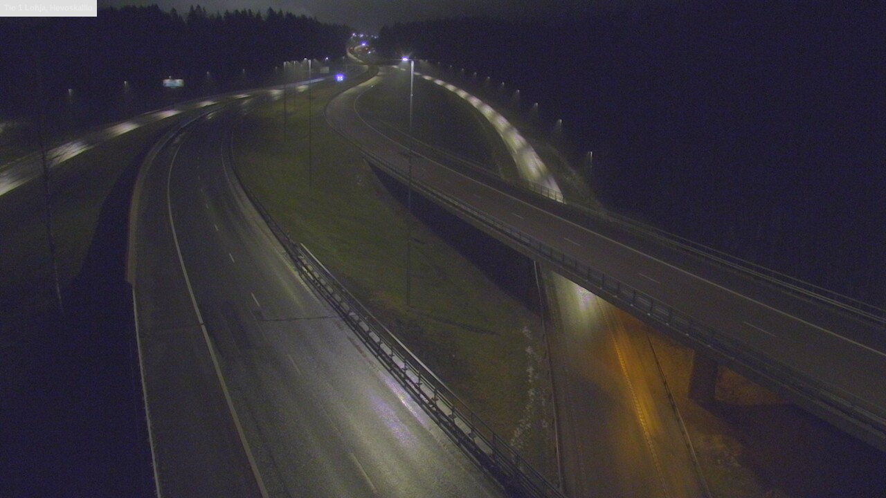Weather Camera Image Road 1 Lohja, Hevoskallio, Lohja, Uusimaa