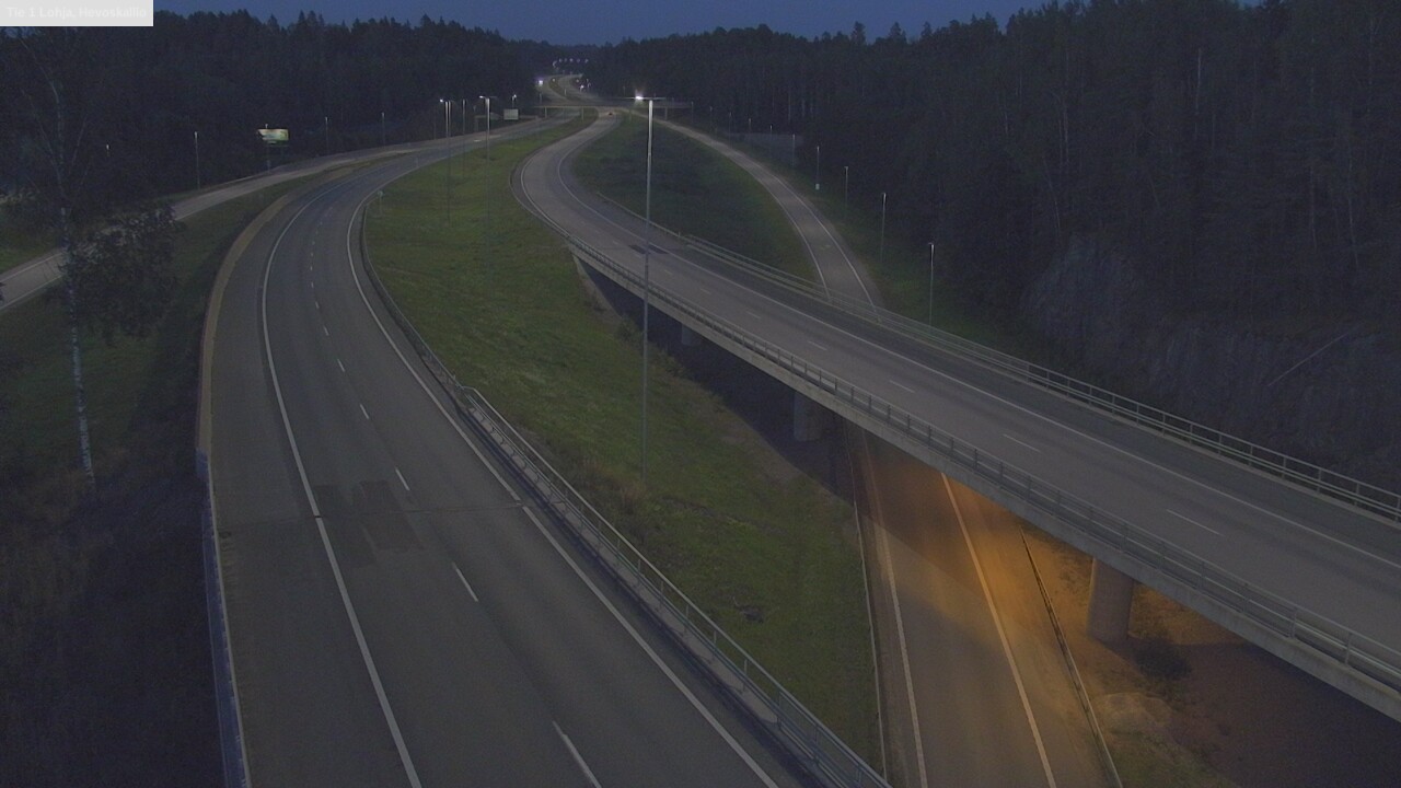 Weather Camera Image Road 1 Lohja, Hevoskallio, Lohja, Uusimaa