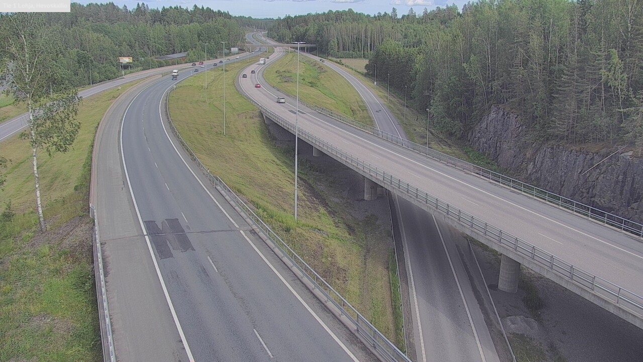 Kelikamerat Kuva Tie 1 Lohja, Hevoskallio, Lohja, Uusimaa