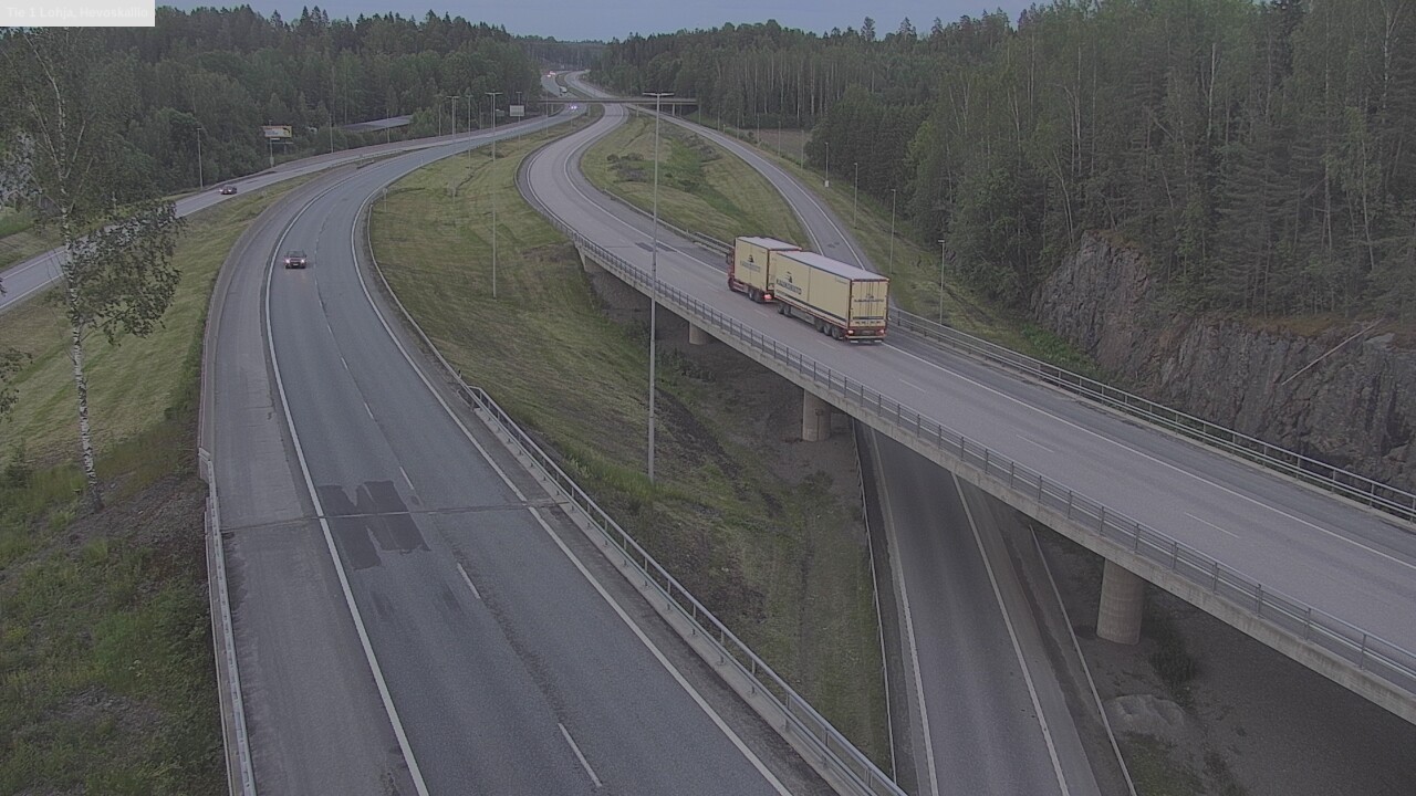 Kelikamerat Kuva Tie 1 Lohja, Hevoskallio, Lohja, Uusimaa