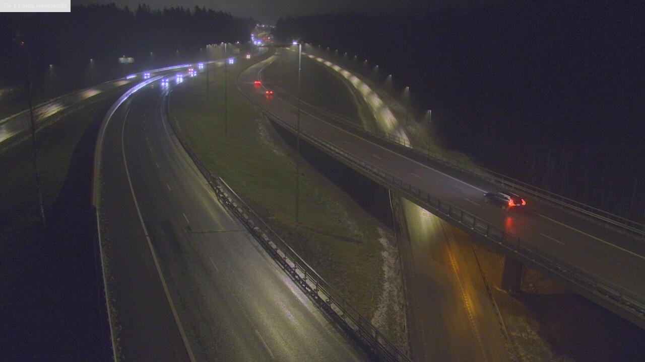 Weather Camera Image Road 1 Lohja, Hevoskallio, Lohja, Uusimaa