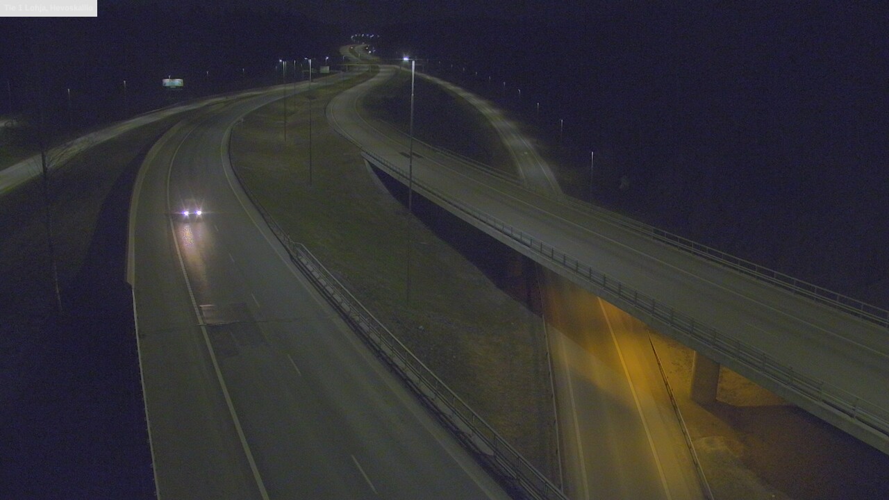 Weather Camera Image Väg 1 Lojo, Hevoskallio, Lohja, Uusimaa