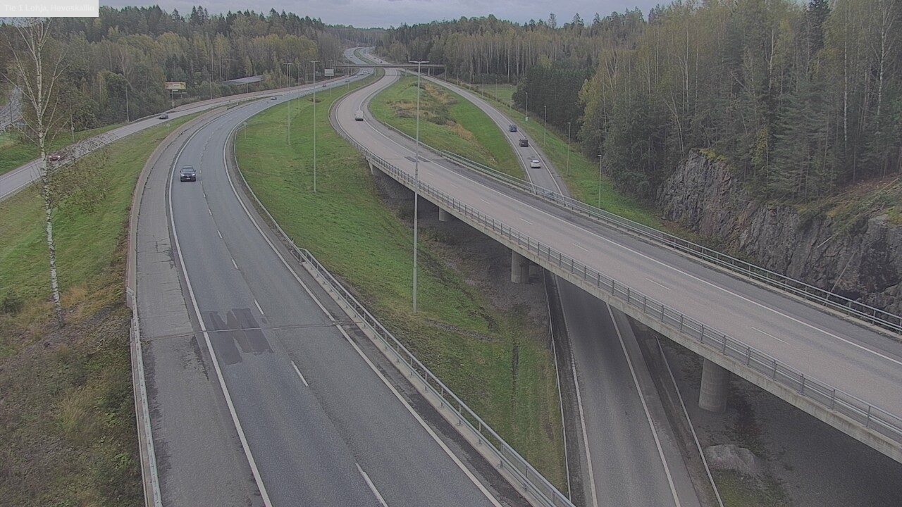 Kelikamerat Kuva Tie 1 Lohja, Hevoskallio, Lohja, Uusimaa