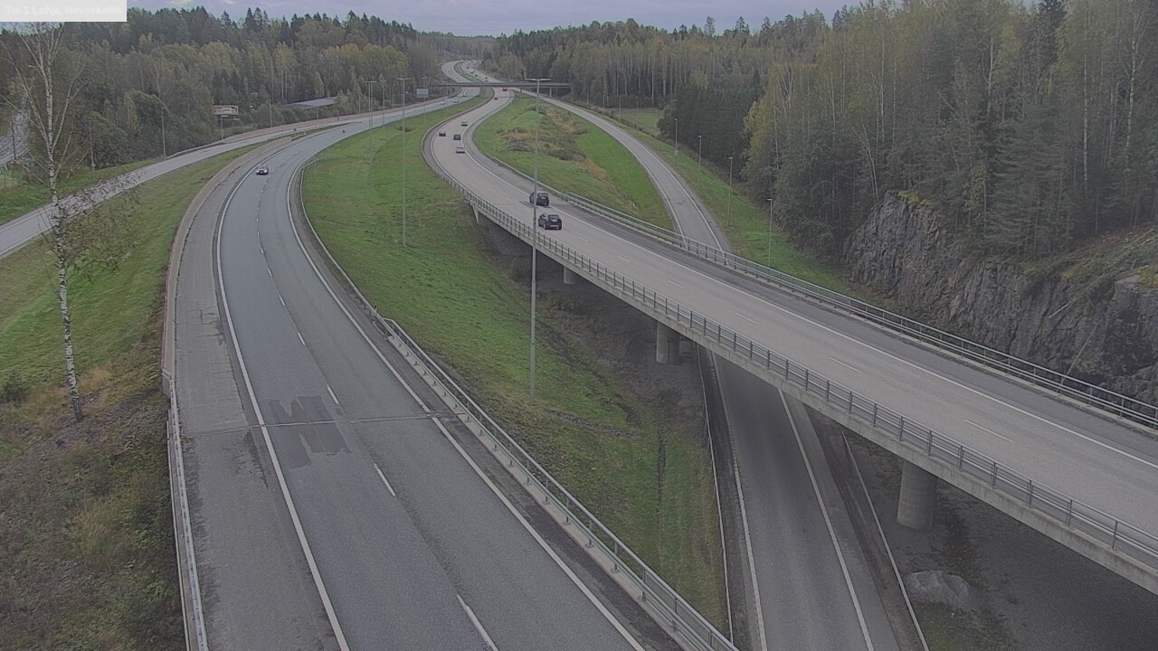Kelikamerat Kuva Tie 1 Lohja, Hevoskallio, Lohja, Uusimaa