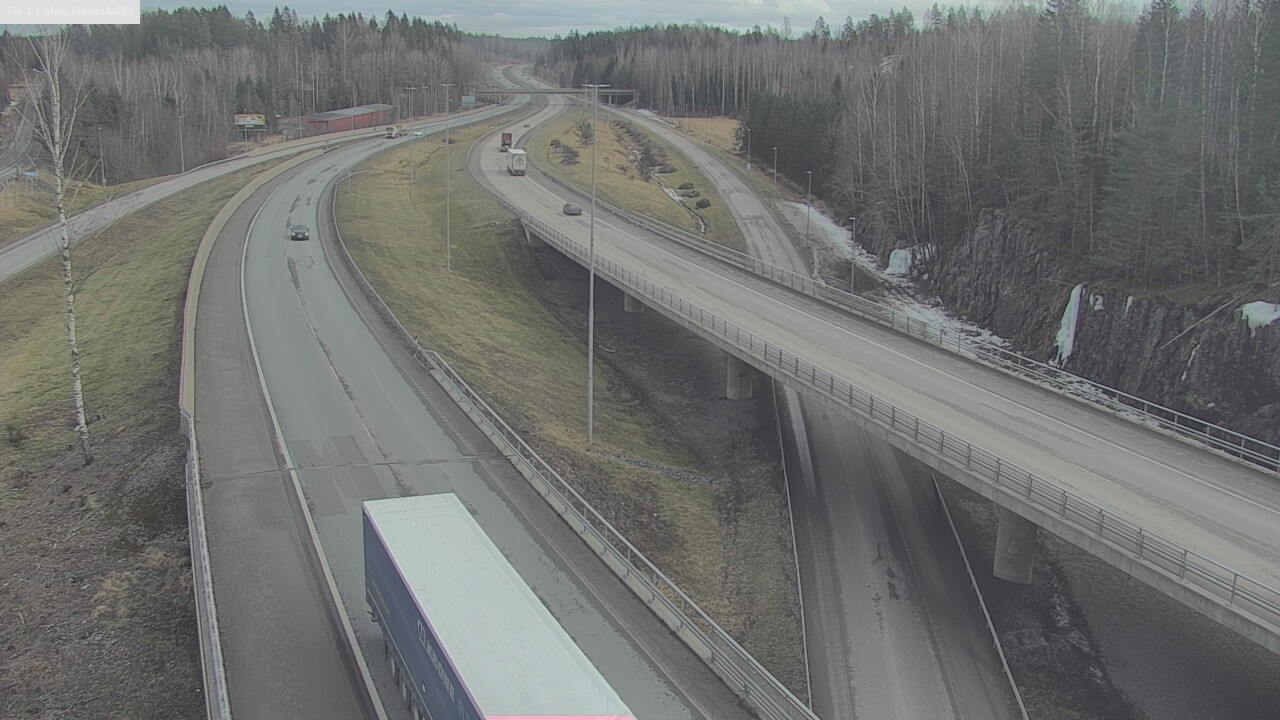 Kelikamerat Kuva Tie 1 Lohja, Hevoskallio, Lohja, Uusimaa