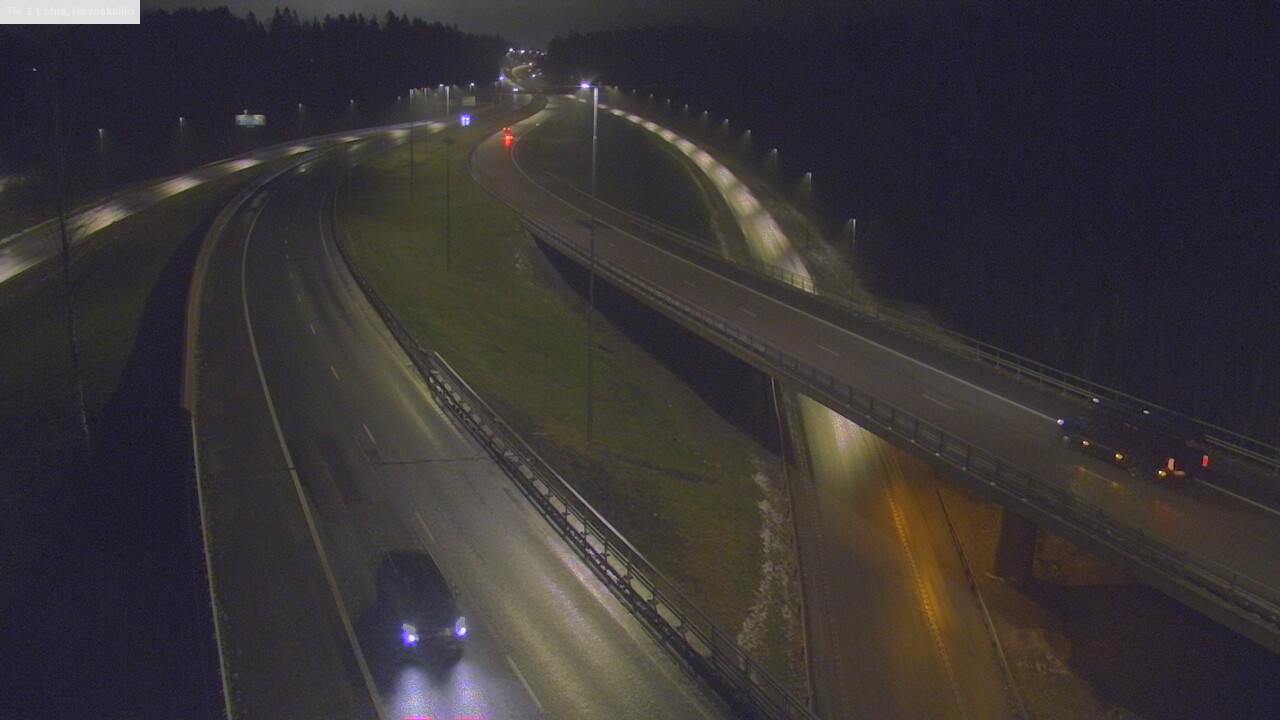 Weather Camera Image Road 1 Lohja, Hevoskallio, Lohja, Uusimaa
