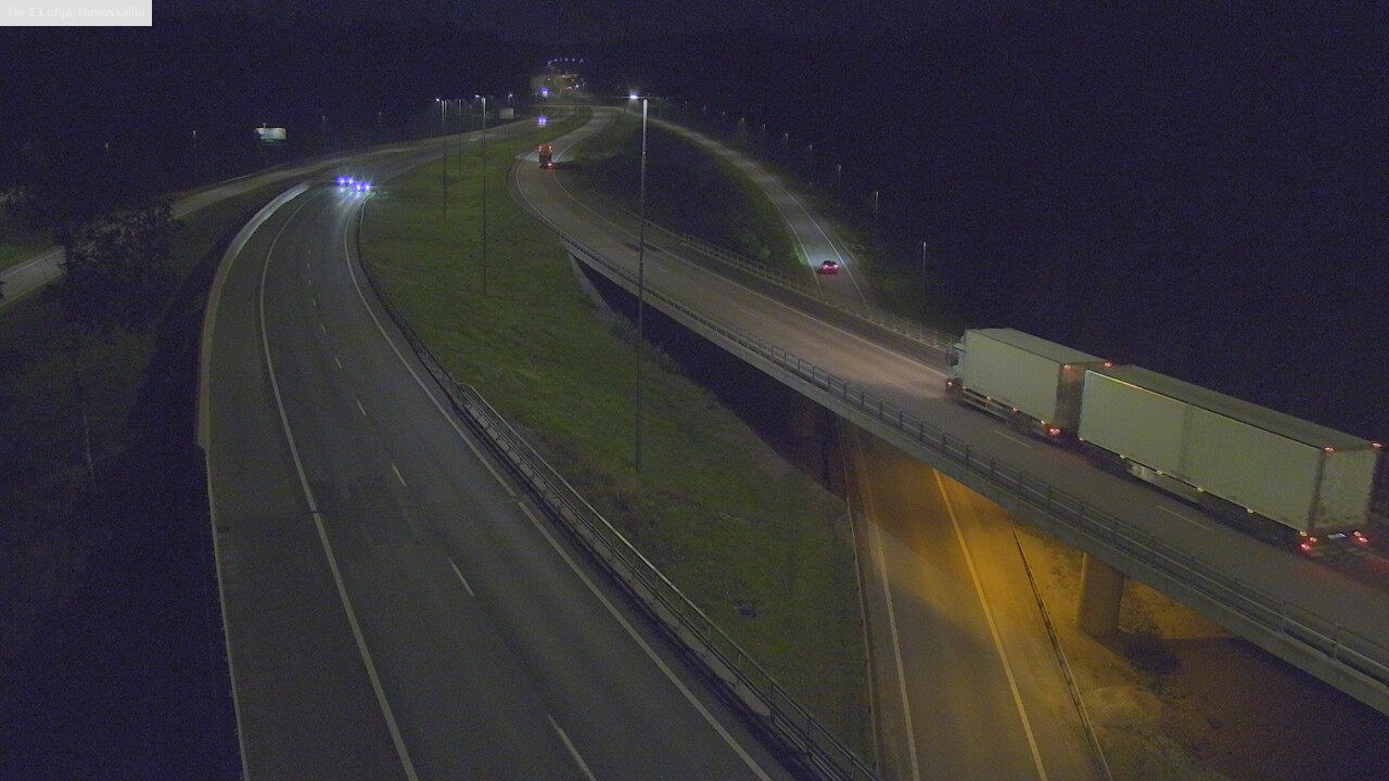 Weather Camera Image Road 1 Lohja, Hevoskallio, Lohja, Uusimaa