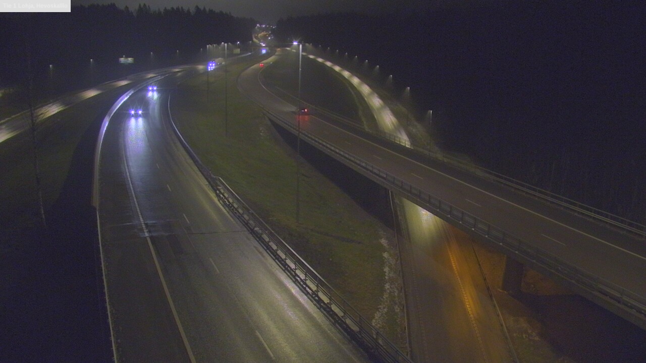 Weather Camera Image Road 1 Lohja, Hevoskallio, Lohja, Uusimaa