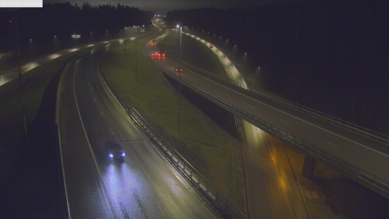 Weather Camera Image Väg 1 Lojo, Hevoskallio, Lohja, Uusimaa