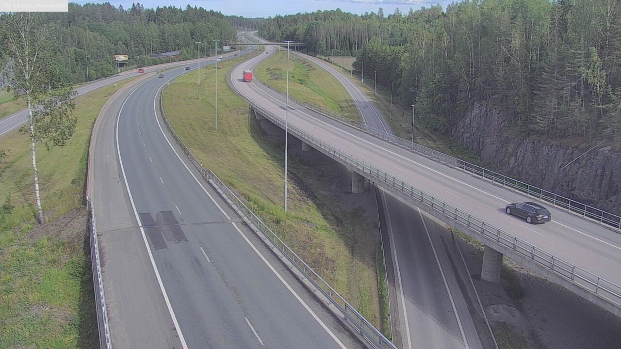 Kelikamerat Kuva Tie 1 Lohja, Hevoskallio, Lohja, Uusimaa