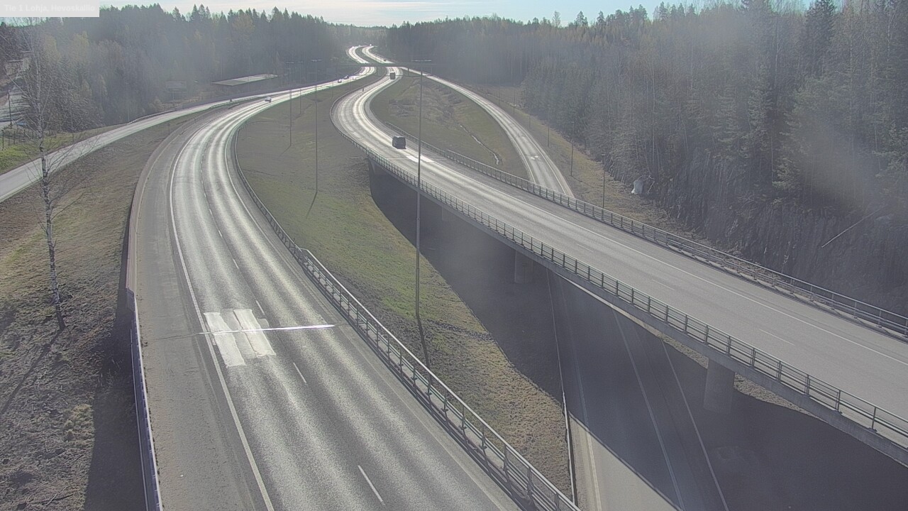 Kelikamerat Kuva Tie 1 Lohja, Hevoskallio, Lohja, Uusimaa