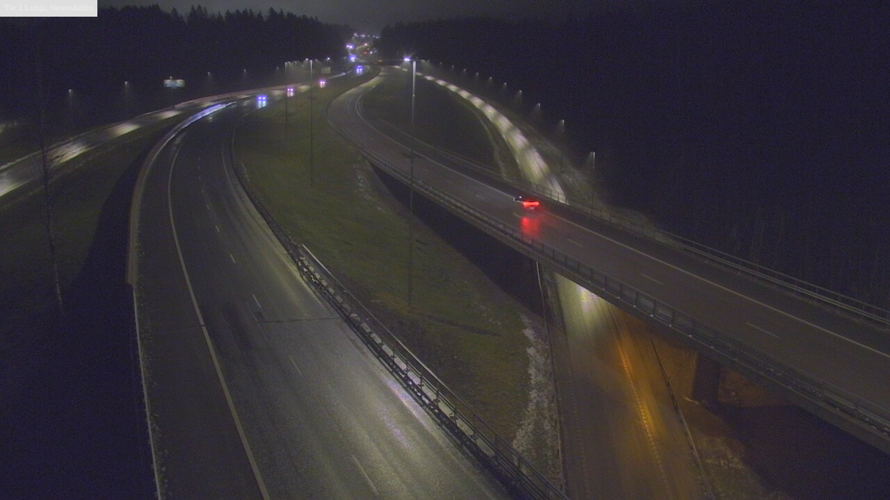 Weather Camera Image Road 1 Lohja, Hevoskallio, Lohja, Uusimaa