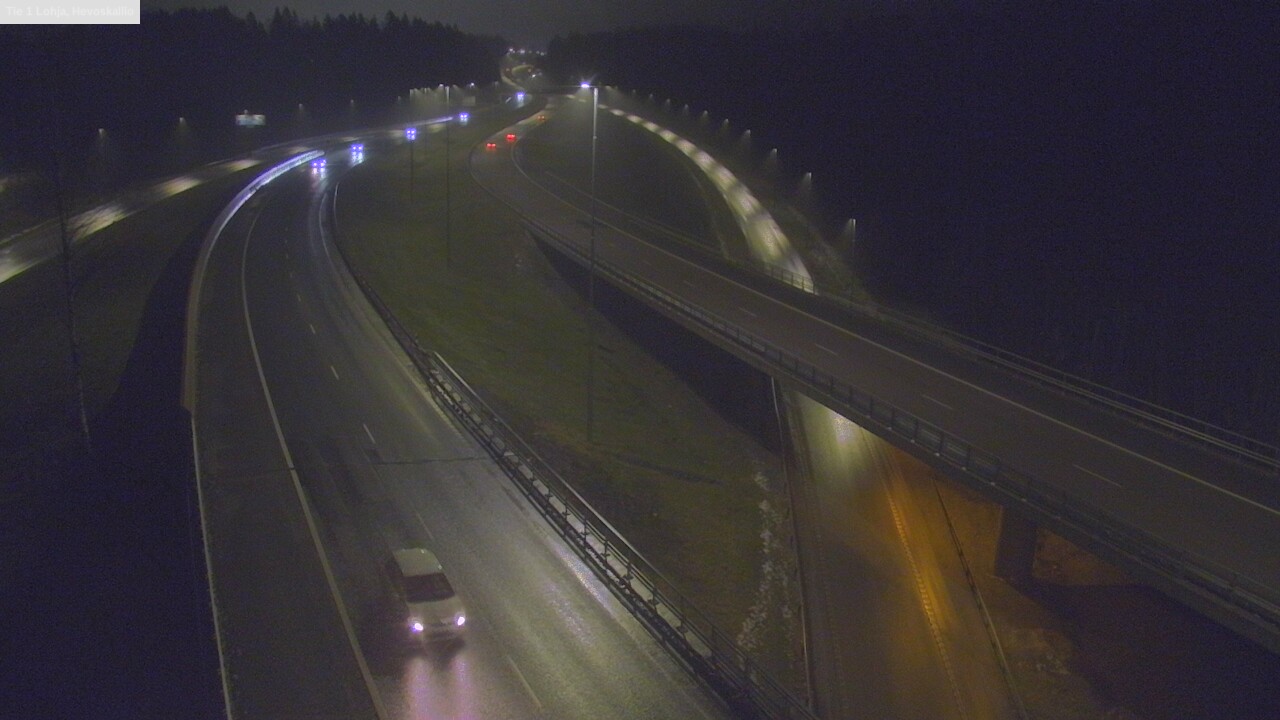 Weather Camera Image Road 1 Lohja, Hevoskallio, Lohja, Uusimaa