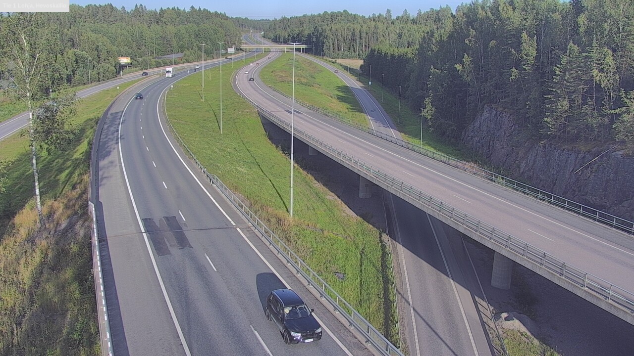 Weather Camera Image Road 1 Lohja, Hevoskallio, Lohja, Uusimaa