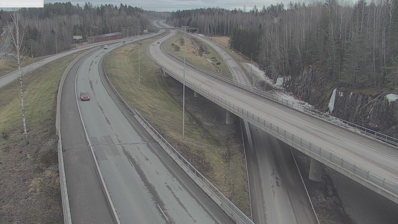 Kelikamerat Kuva Tie 1 Lohja, Hevoskallio, Lohja, Uusimaa