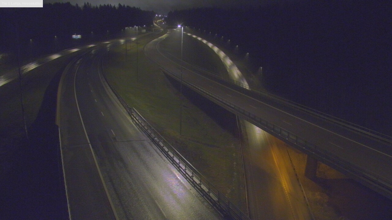 Weather Camera Image Road 1 Lohja, Hevoskallio, Lohja, Uusimaa