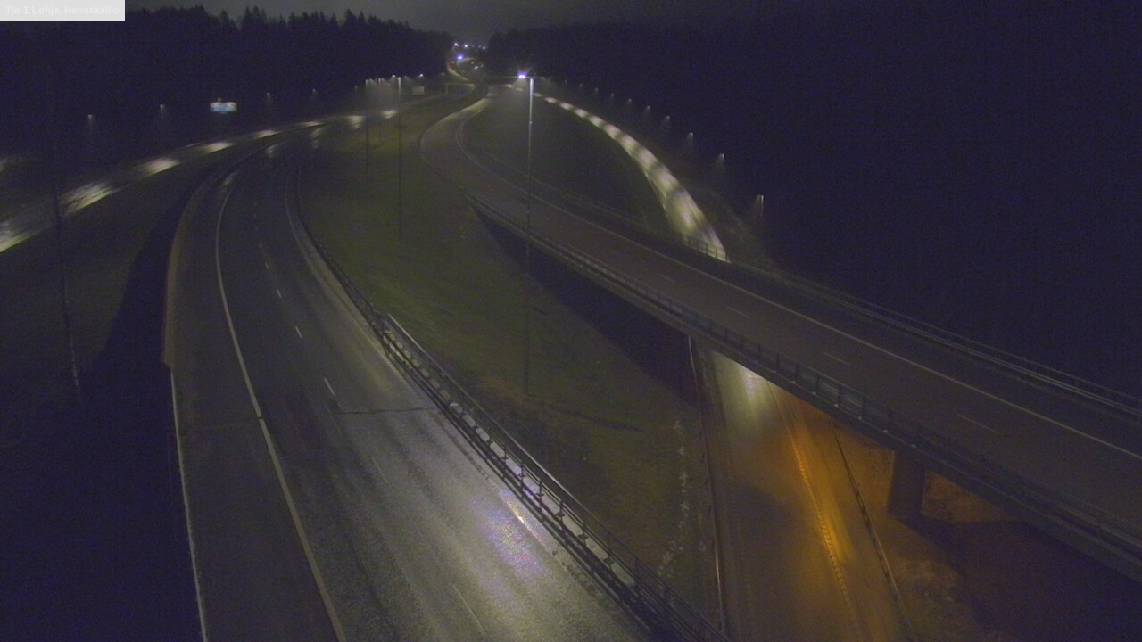 Weather Camera Image Road 1 Lohja, Hevoskallio, Lohja, Uusimaa