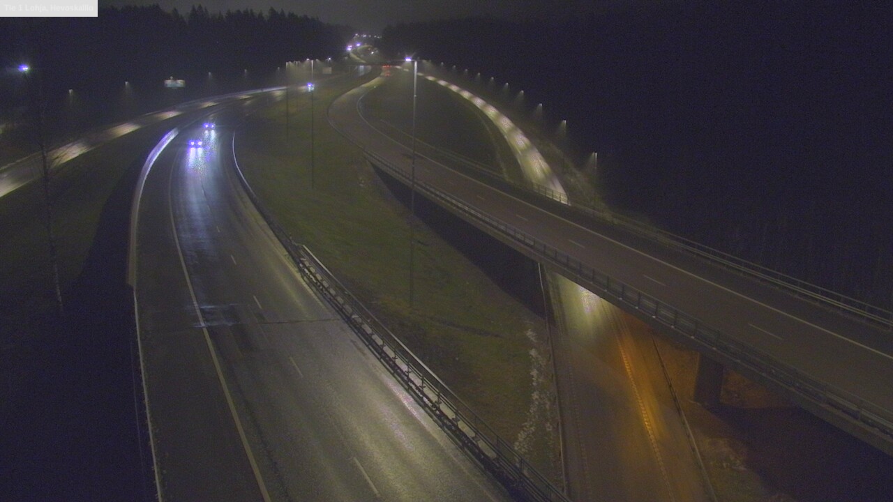 Weather Camera Image Road 1 Lohja, Hevoskallio, Lohja, Uusimaa