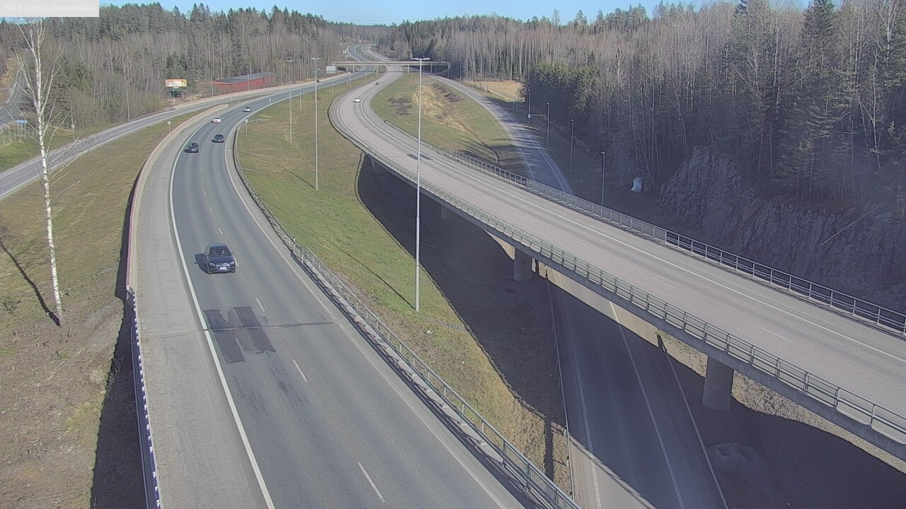 Kelikamerat Kuva Tie 1 Lohja, Hevoskallio, Lohja, Uusimaa