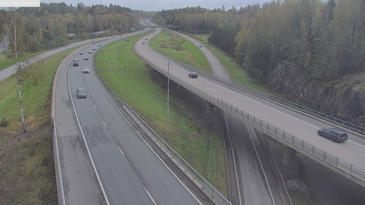 Kelikamerat Kuva Tie 1 Lohja, Hevoskallio, Lohja, Uusimaa