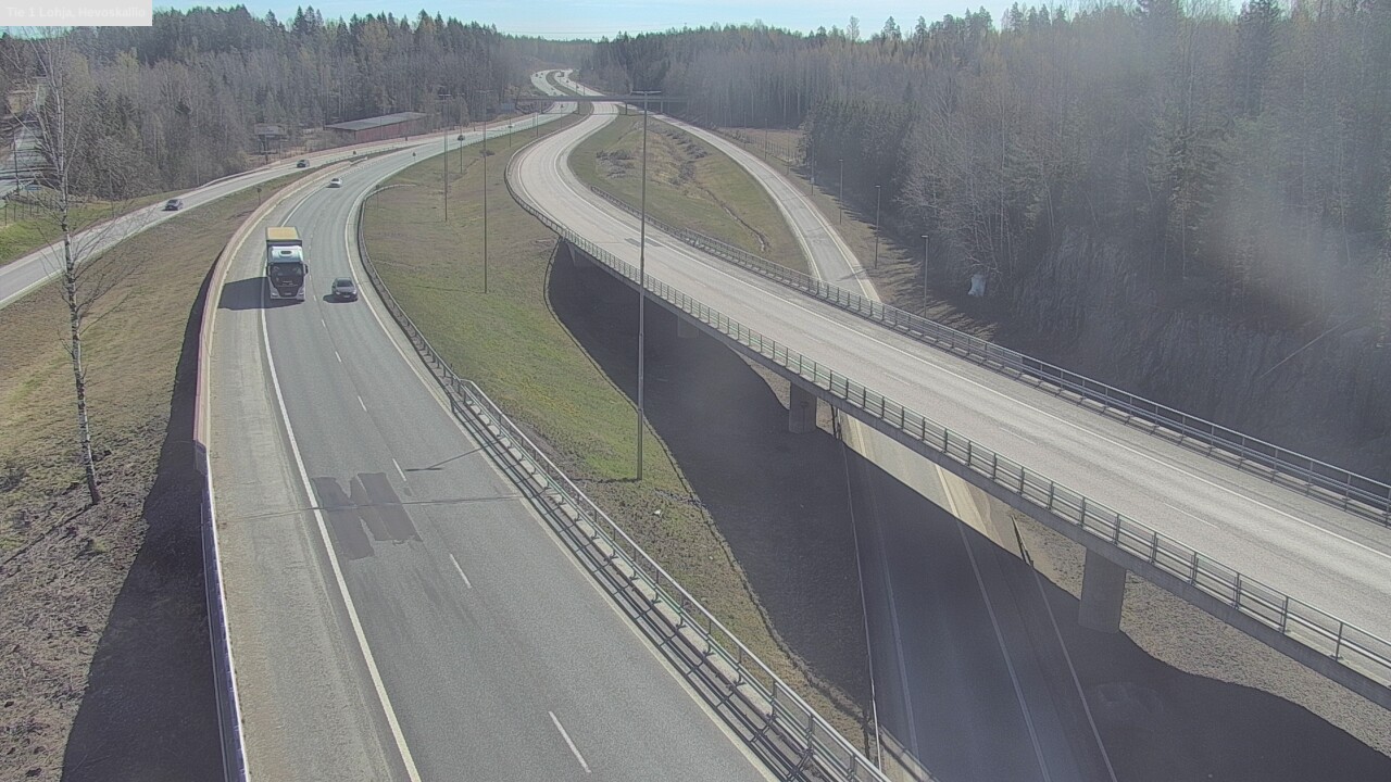 Kelikamerat Kuva Tie 1 Lohja, Hevoskallio, Lohja, Uusimaa