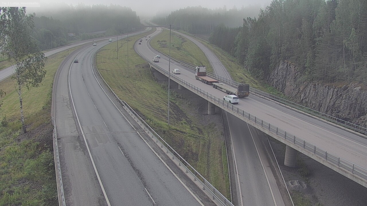 Kelikamerat Kuva Tie 1 Lohja, Hevoskallio, Lohja, Uusimaa