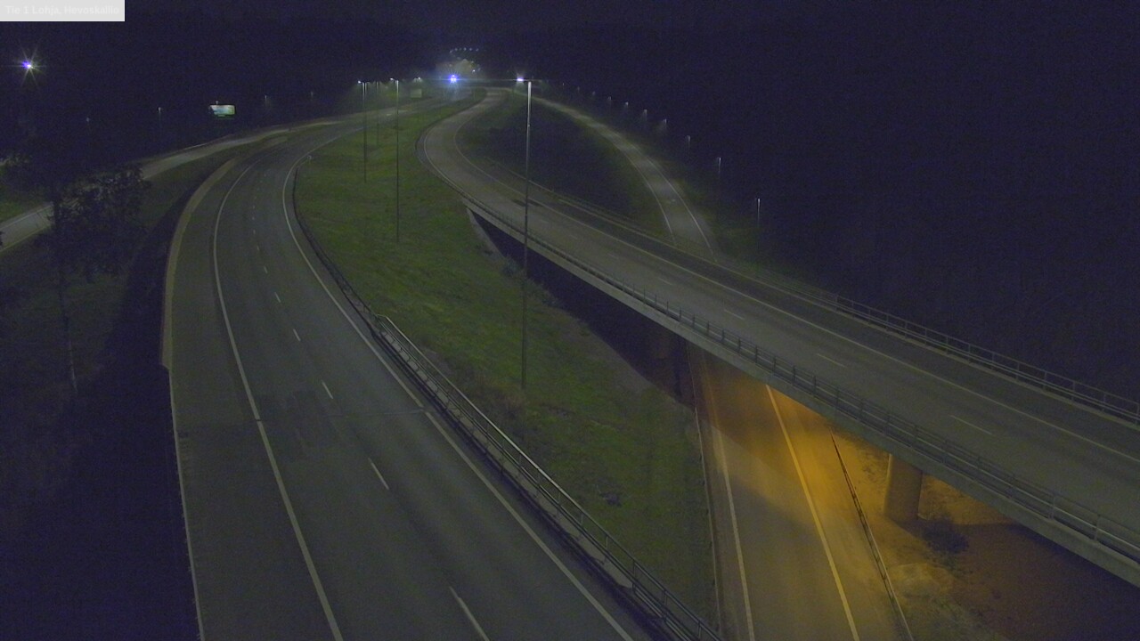 Weather Camera Image Road 1 Lohja, Hevoskallio, Lohja, Uusimaa